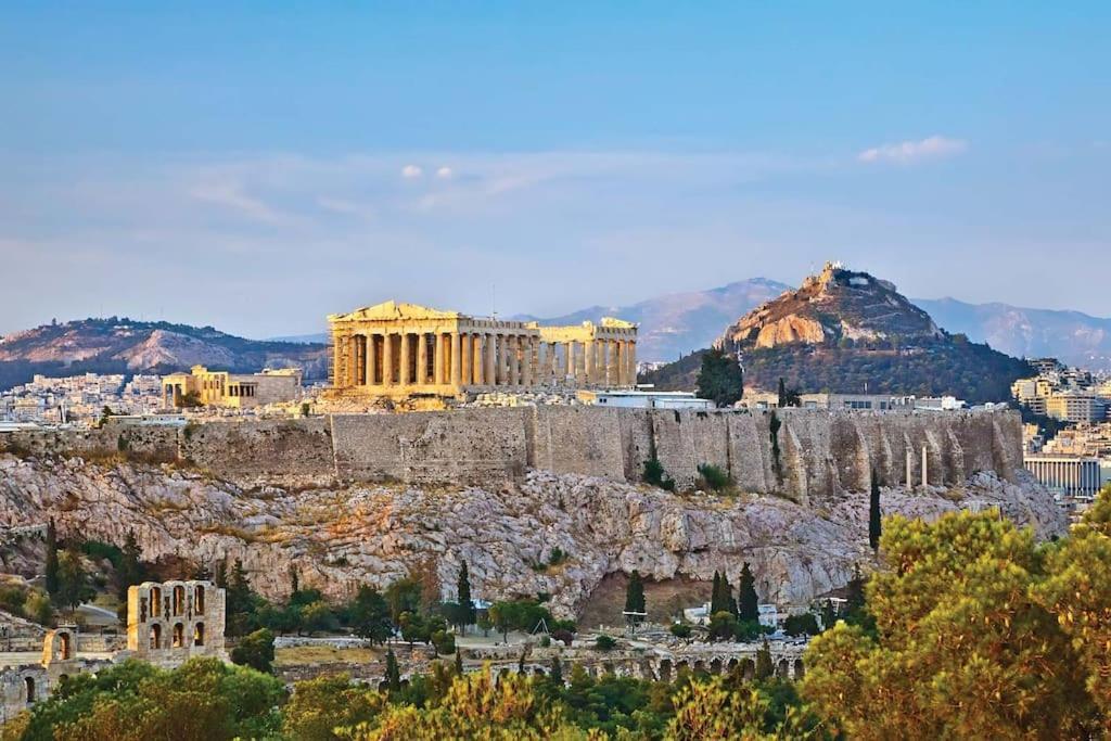 Spacious Beauty In Athens, 55M2, Metro 7' Eksteriør bilde